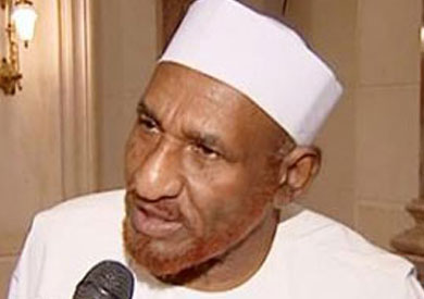 رئيس حزب الأمة القومي بالسودان الصادق المهدي